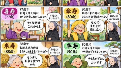 長寿の喜び【桐鈴凛々166号より⑪】